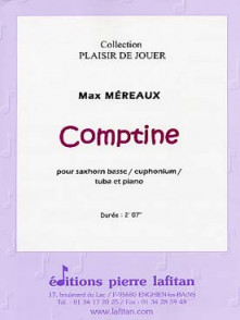 Mereaux M. Comptine Tuba OU Euphonium OU Saxhorn