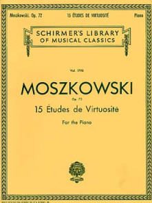 Moszkowski M. Etudes de Virtuosite OP 72 Piano