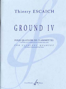 Escaich T. Ground IV Clarinettes