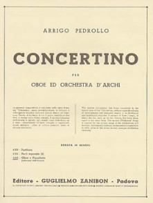 Pedrollo A. Concertino Hautbois