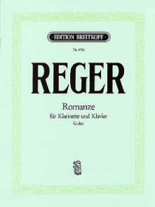 Reger M. Romance Clarinette