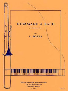 Bozza E. Hommage A Bach Trombone
