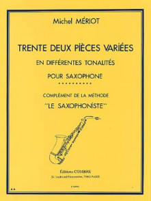Meriot M. 32 Pieces Variees Vol 1 Saxophone
