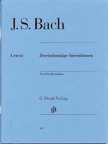 Bach J.s. Inventions A 2 Voix Piano