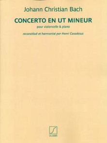 Bach J.c. Concerto UT Mineur Violoncelle