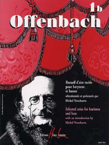 Offenbach J. Recueil D'airs Varies Vol 1B Baryton OU Basse