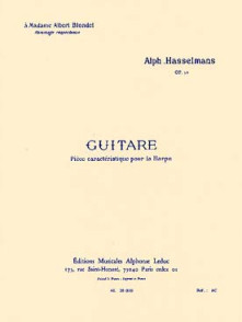Hasselmans A. Guitare OP 50 Harpe