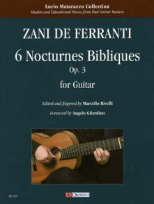 de Ferranti Z. Nocturnes Bibliques OP 3 Guitare
