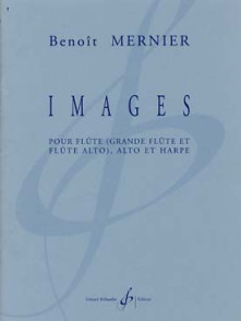 Mernier B. Images Flute, Alto et Harpe
