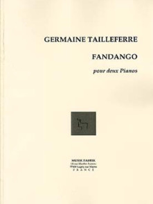 Tailleferre G. Fandango 2 Pianos
