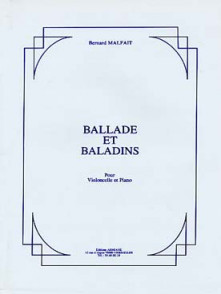 Malait B. Ballade et Baladins Violoncelle