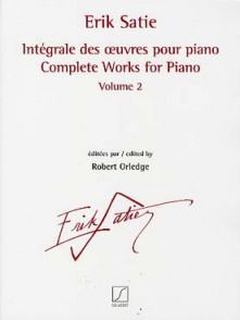 Satie E. Integrale Des Oeuvres Vol 2 Pour Piano