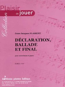 Flament J.j. Declaration Ballade et Final Contrebasse