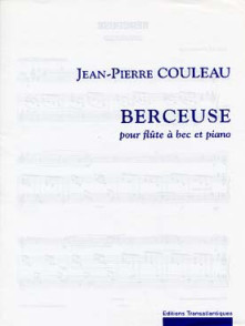 Couleau J.p. Berceuse Flute A Bec Soprano