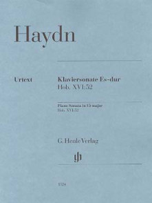 Haydn J. Sonate Hob XVI:52 Piano