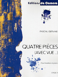 Gervais P. Quatre Pieces (avec Vue...) Hautbois