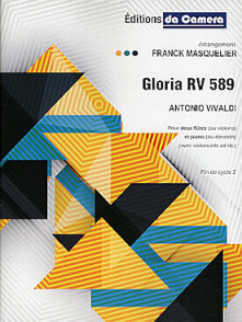 Masquelier F. Gloria RV 589 Flutes OU Violons
