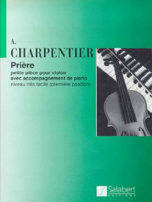 Charpentier J. Priere Violon