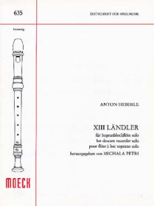 Heberle A. Landler Flute A Bec Solo