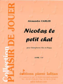 Carlin A. Nicolas le Petit Chat Saxo Mib