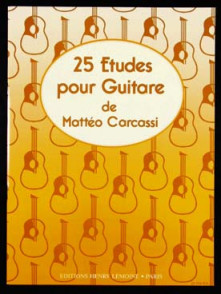 Carcassi M. 25 Etudes Guitare