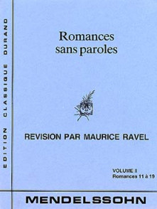 Mendelssohn F. Romances Paroles Vol 2 Piano