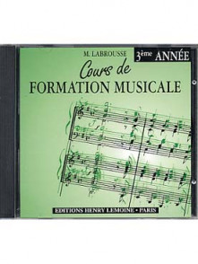 Labrousse M. Cours de Formation Musicale 3ME Annee CD