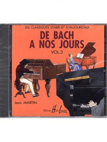 de Bach A Nos Jours Vol 3 Piano CD