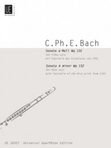 Bach C.p.e. Sonate la Mineur Flute
