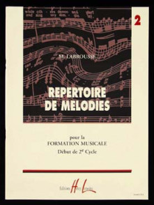 Labrousse M. Repertoire de Melodies Vol 2