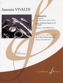 Vivaldi A. Concerto la Mineur Clarinette Basse
