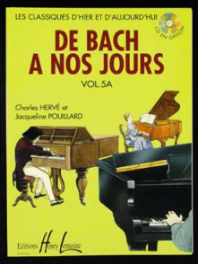 de Bach A Nos Jours Vol 5A Piano