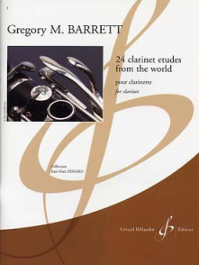 Barrett G.m. Clarinet Etudes From The World Clarinette