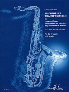Bois C. 28 Etudes et Transpositions Saxophone