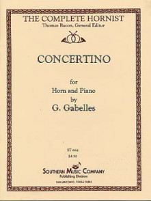 Gabelles G. Concertino Cor