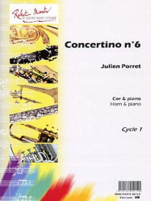 Porret J. Concertino N°6 Cor
