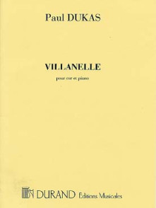 Dukas P. Villanelle Cor