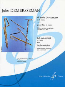 Demersseman J. 6ME Solo Concertant OP 82 Flute