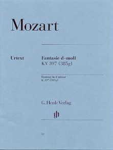 Mozart W.a. Fantaisie KV 397 Piano