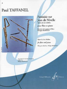 Taffanel P. Fantaisie Sur Jean de Nivelle Flute