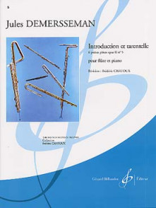 Demersseman J. Introduction et Tarentelle OP 2 N°5 Flute