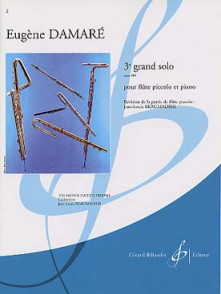 Damare E. 3ME Grand Solo OP 410 Flute Piccolo