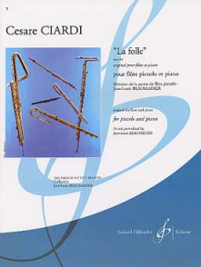 Ciardi C. la Folle OP 64 Flute Piccolo