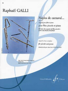 Galli R. Naples de Carnaval OP 336 Flute Piccolo