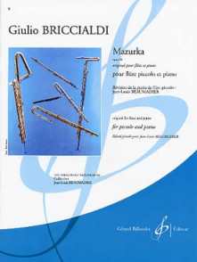 Briccialdi G. Mazurka OP 88 Flute Piccolo