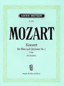 Mozart W.a. Concerto KV  313 Flute