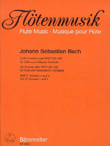Bach J.s. 6 Sonates Bwv 525-530 Vol 2 Flute