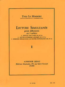 le Monnier Y. Lecture Simultanee Vol 1