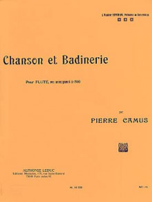 Camus P. Chanson et Badinerie Flute