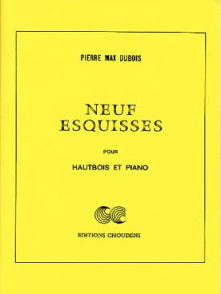 Dubois P.m. Neuf Esquisses Hautbois